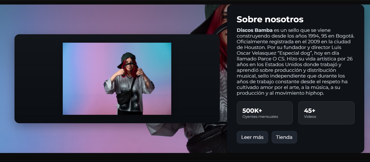 ¡Discos Bamba lanza su nuevo sitio web oficial!